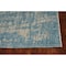 Homeroots 94 x 130 in. Teal Polypropylene Rug 375216 - alternate 7
